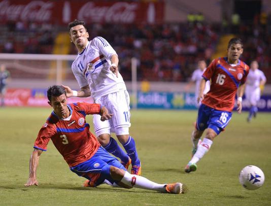 A Lotto forneceu o uniforme da Costa Rica para a Copa do Mundo de 2014