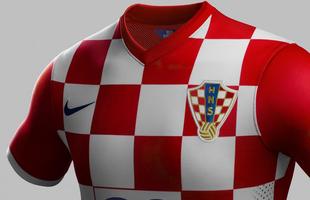 Uniforme da Crocia para a Copa do Mundo 2014 foi produzido pela Nike