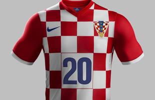 Uniforme da Crocia para a Copa do Mundo 2014 foi produzido pela Nike