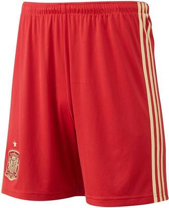 Uniformes da Espanha, produzidos pela Adidas, para a Copa do Mundo de 2014