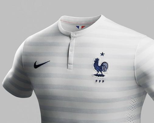 Uniformes da Frana, produzidos pela Nike, para a Copa do Mundo de 2014
