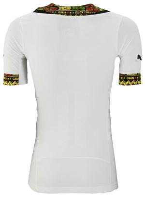 Uniformes de Gana, produzidos pela Puma, para a Copa do Mundo de 2014