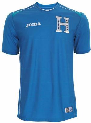 Uniformes de Honduras, confeccionados pela Joma, para a Copa do Mundo de 2014