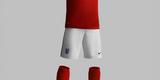 Uniformes da Inglaterra, produzidos pela Nike, para a Copa do Mundo de 2014