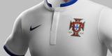 Uniformes de Portugal, produzidos pela Nike, para a Copa do Mundo de 2014