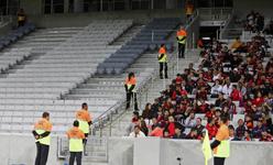 Obras esto muito atrasadas, a 28 dias da Copa do Mundo