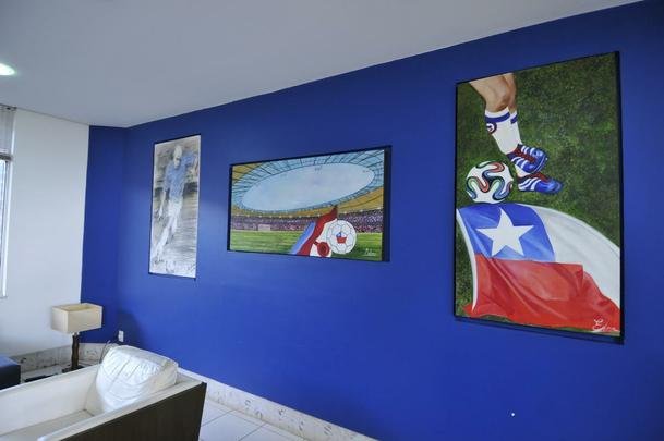 Com nova identidade visual, Toca da Raposa II j est pronta para receber a Seleo Chilena durante a Copa