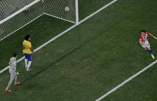 Lances de Brasil e Crocia, na Arena Itaquero, pela partida de abertura da Copa do Mundo