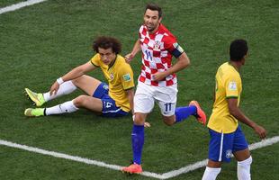 Lances de Brasil e Crocia, na Arena Itaquero, pela partida de abertura da Copa do Mundo