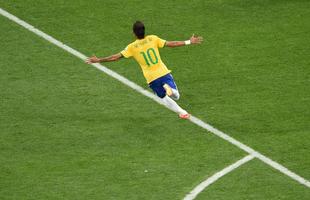 Lances de Brasil e Crocia, na Arena Itaquero, pela partida de abertura da Copa do Mundo