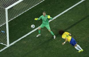 Lances de Brasil e Crocia, na Arena Itaquero, pela partida de abertura da Copa do Mundo