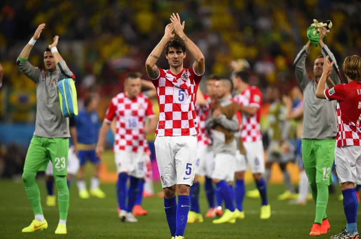 Lances de Brasil e Crocia, na Arena Itaquero, pela partida de abertura da Copa do Mundo