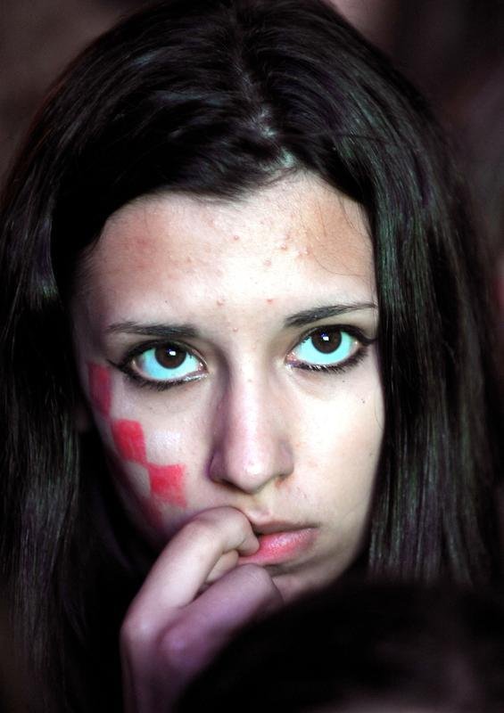 Torcida croata em Zagreb foi da alegria  decepo no jogo de abertura da Copa