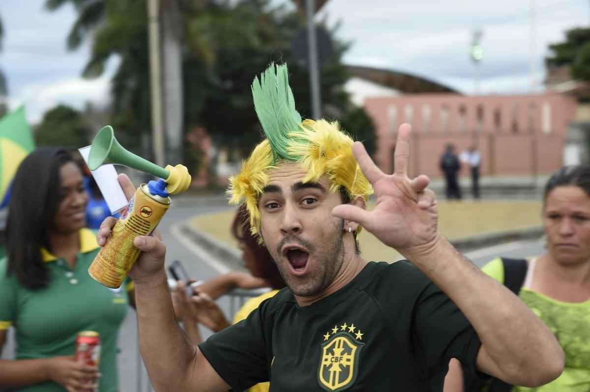 Cerca de 21 mil pessoas acompanharam da Fifa Fan Fest, em Belo Horizonte, a partida inaugural da Copa do Mundo