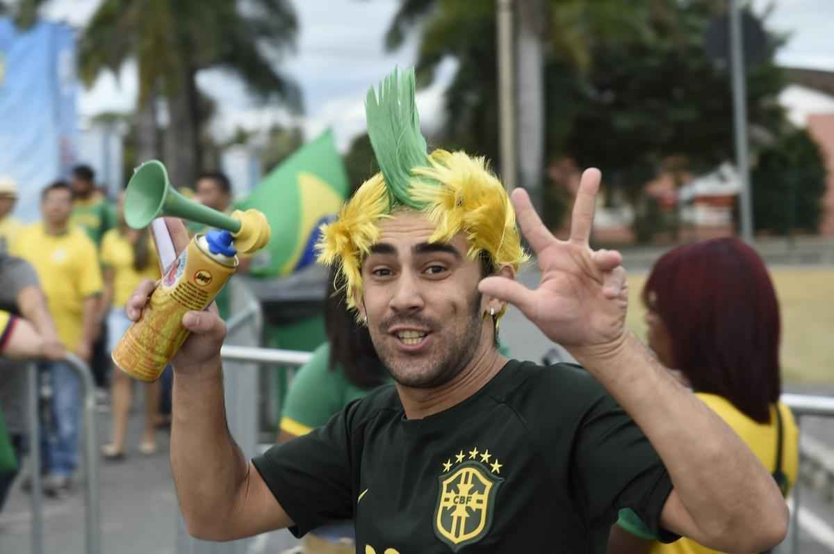 Cerca de 21 mil pessoas acompanharam da Fifa Fan Fest, em Belo Horizonte, a partida inaugural da Copa do Mundo