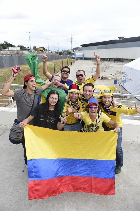 Cerca de 21 mil pessoas acompanharam da Fifa Fan Fest, em Belo Horizonte, a partida inaugural da Copa do Mundo