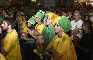 Cerca de 21 mil pessoas acompanharam da Fifa Fan Fest, em Belo Horizonte, a partida inaugural da Copa do Mundo