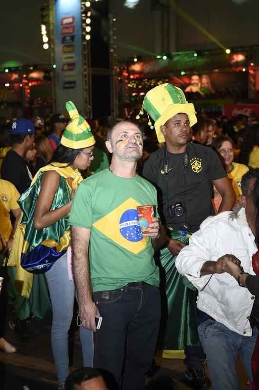 Cerca de 21 mil pessoas acompanharam da Fifa Fan Fest, em Belo Horizonte, a partida inaugural da Copa do Mundo