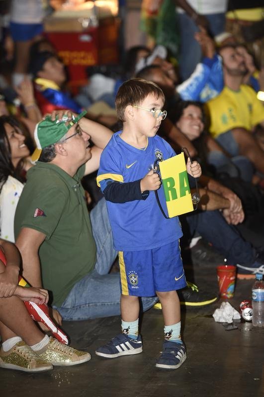 Cerca de 21 mil pessoas acompanharam da Fifa Fan Fest, em Belo Horizonte, a partida inaugural da Copa do Mundo