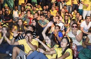 Cerca de 21 mil pessoas acompanharam da Fifa Fan Fest, em Belo Horizonte, a partida inaugural da Copa do Mundo