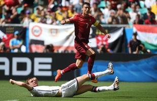 Fotos: passos de Cristiano Ronaldo na Arena Fonte Nova