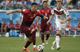 Fotos: passos de Cristiano Ronaldo na Arena Fonte Nova