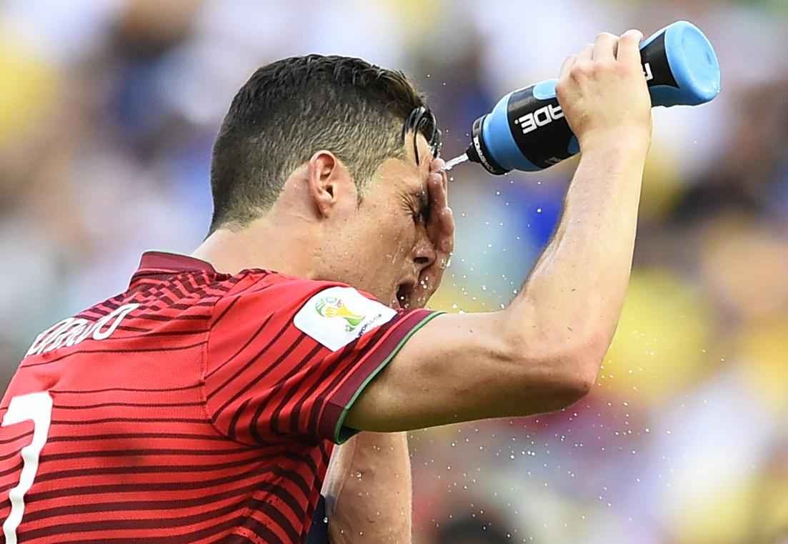 Fotos: passos de Cristiano Ronaldo na Arena Fonte Nova
