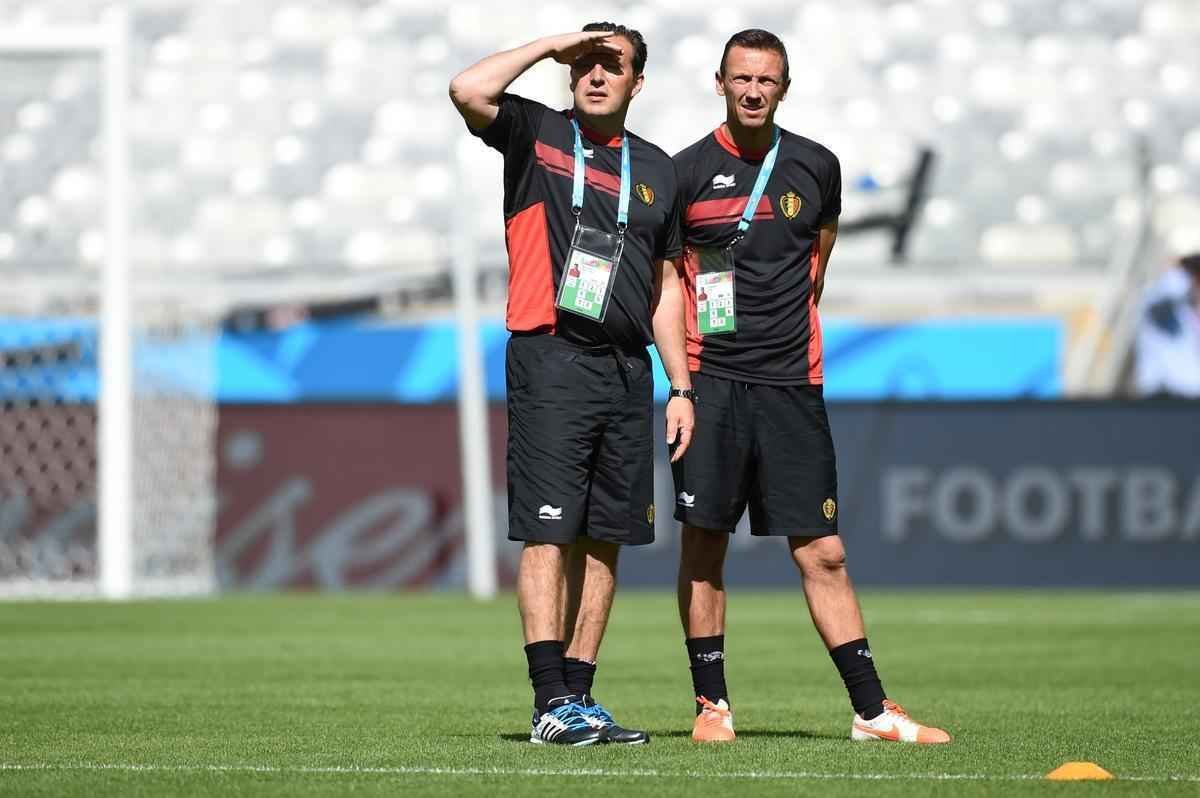 Sele��o Belga treina no Mineir�o, palco do duelo contra Arg�lia, pelo Grupo H da Copa