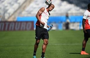 Sele��o Belga treina no Mineir�o, palco do duelo contra Arg�lia, pelo Grupo H da Copa