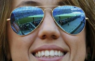 Portuguesas e alem�s embelezaram a Arena Fonte Nova nesta segunda-feira