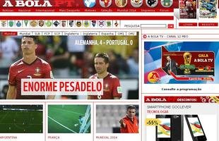 'Enorme pesadelo', cravou o jornal portugu�s 'A Bola', na internet