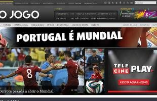Mostrando alguma esperan�a, o portugu�s 'O Jogo' destacou a 'derrota pesada para abrir o Mundial'