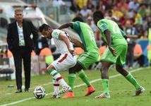 Fotos do duelo entre Ir� e Nig�ria, na Arena da Baixada, em jogo v�lido pelo Grupo F
