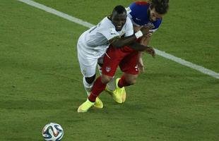 Gana e Estados Unidos se enfrentaram nesta segunda-feira, na Arena das Dunas, em Natal, em jogo v�lido pelo Grupo G da Copa do Mundo
