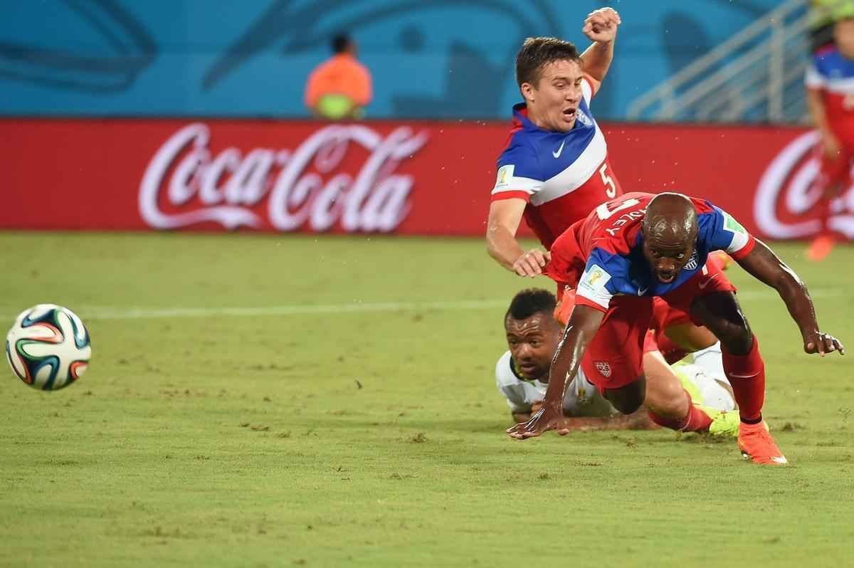 Gana e Estados Unidos se enfrentaram nesta segunda-feira, na Arena das Dunas, em Natal, em jogo v�lido pelo Grupo G da Copa do Mundo