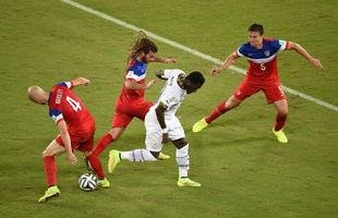 Gana e Estados Unidos se enfrentaram nesta segunda-feira, na Arena das Dunas, em Natal, em jogo v�lido pelo Grupo G da Copa do Mundo