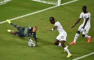 Gana e Estados Unidos se enfrentaram nesta segunda-feira, na Arena das Dunas, em Natal, em jogo v�lido pelo Grupo G da Copa do Mundo