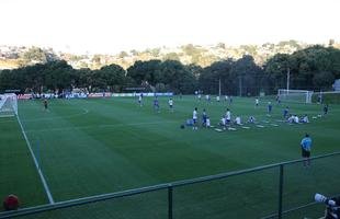 Lionel Messi treinou nesta segunda-feira na Cidade do Galo e concedeu entrevista. Para ele, Holanda e Alemanha mostraram, at� agora, o melhor futebol da Copa do Mundo. Veja fotos dele e da Sele��o Argentina no centro de treinamento do Atl�tico, em Belo Horizonte