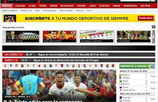 Mundo Deportivo lamenta a queda da campe