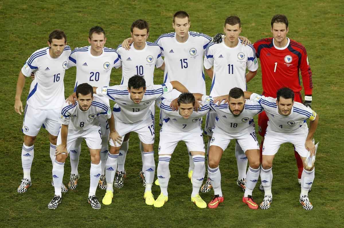 Confira as imagens do confronto entre Nigria e Bsnia na Copa do Mundo