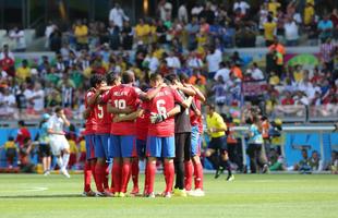 Imagens do duelo no Mineiro, em Belo Horizonte, entre Costa Rica e Inglaterra pelo Grupo D da Copa