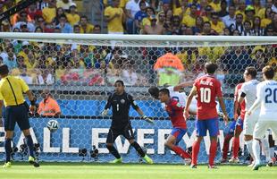 Imagens do jogo no Mineiro, em Belo Horizonte, entre Costa Rica e Inglaterra