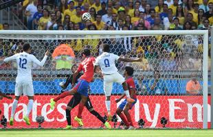 Imagens do jogo no Mineiro, em Belo Horizonte, entre Costa Rica e Inglaterra