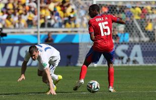 Imagens do jogo no Mineiro, em Belo Horizonte, entre Costa Rica e Inglaterra