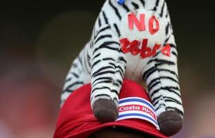 Imagens de torcedores no Mineiro na partida pelo Grupo D da Copa entre Costa Rica e Inglaterra