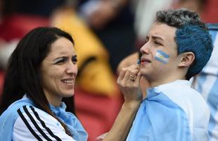 Beira-Rio foi tomado por torcedores argentinos na partida contra a Nigria pelo Grupo F da Copa do Mundo