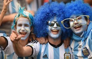 Beira-Rio foi tomado por torcedores argentinos na partida contra a Nigria pelo Grupo F da Copa do Mundo