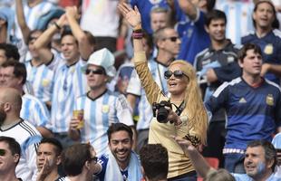 Beira-Rio foi tomado por torcedores argentinos na partida contra a Nigria pelo Grupo F da Copa do Mundo