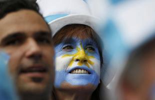 Beira-Rio foi tomado por torcedores argentinos na partida contra a Nigria pelo Grupo F da Copa do Mundo