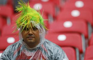 Fotos: torcidas de Estados Unidos e Alemanha na Arena Pernambuco